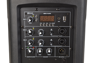 350W Column Array PA System with Bluetooth, Mic Inputs & 8